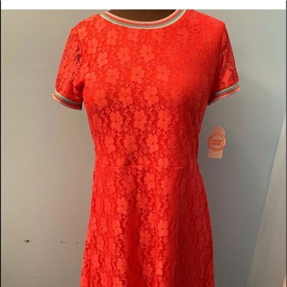 Wonder Nation Lace Dress XXXL Size 18 NWT - Picture 2 of 11